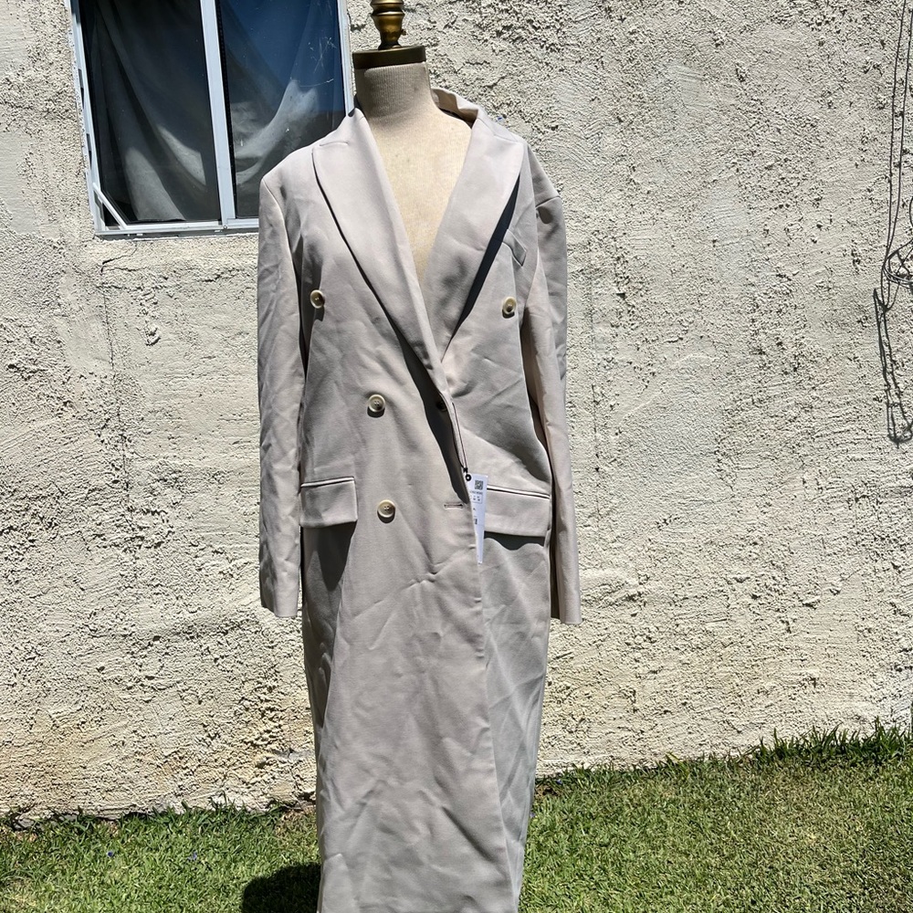 Zara tan trench coat
